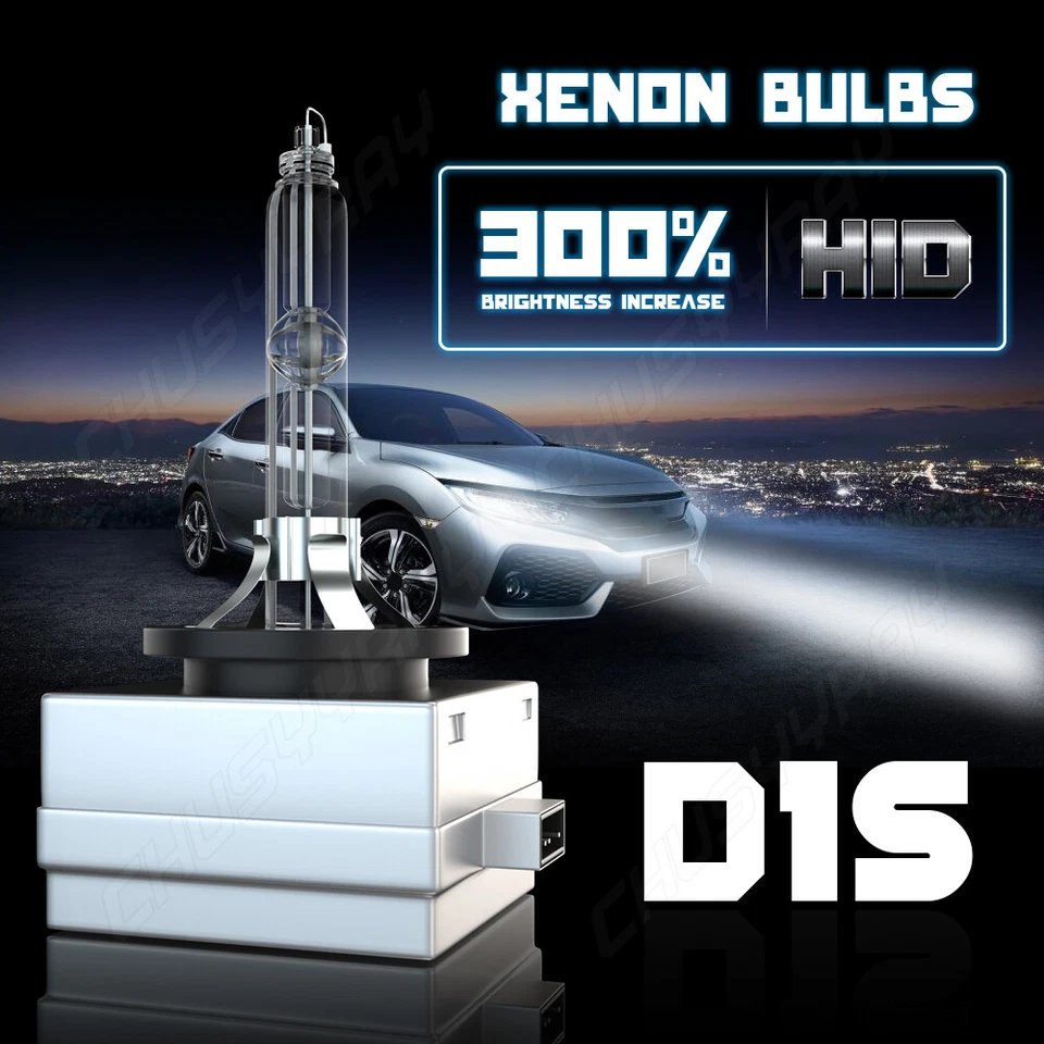 Faro LED HID haz alto/bajo 2x bombillas 6000K blanco para Buick Enclave 2008-2012 Foto 2 de 4