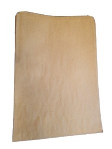 Kraft Bags 75 Paper Bags Flat Bottom Kraft Paper Bags 6 1/4 X 9 1/4 recycled