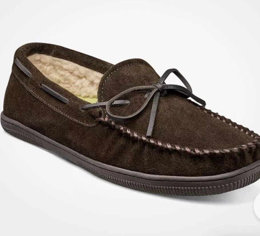 Chinelo Florsheim Cozy Tie Moc Masculino Chocolate Tamanho 8 Novo - Imagem 3 de 4