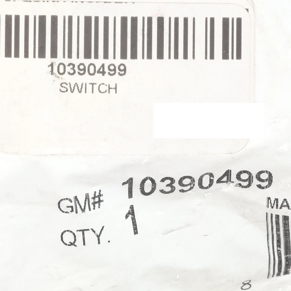 Interruptor de bloqueo eléctrico de puerta delantera izquierda GM 2007-2009 GMC Acadia genuino 10390499 Foto 3 de 3