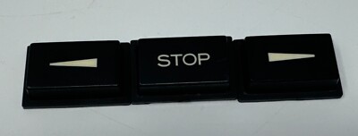 Teac 3340 Audio Reverse / Stop / Forward Switch Covers - OEM A Fast Shipping!
