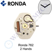 Genuine Ronda 762 Watch Movement Swiss Parts (Multiple Variations)