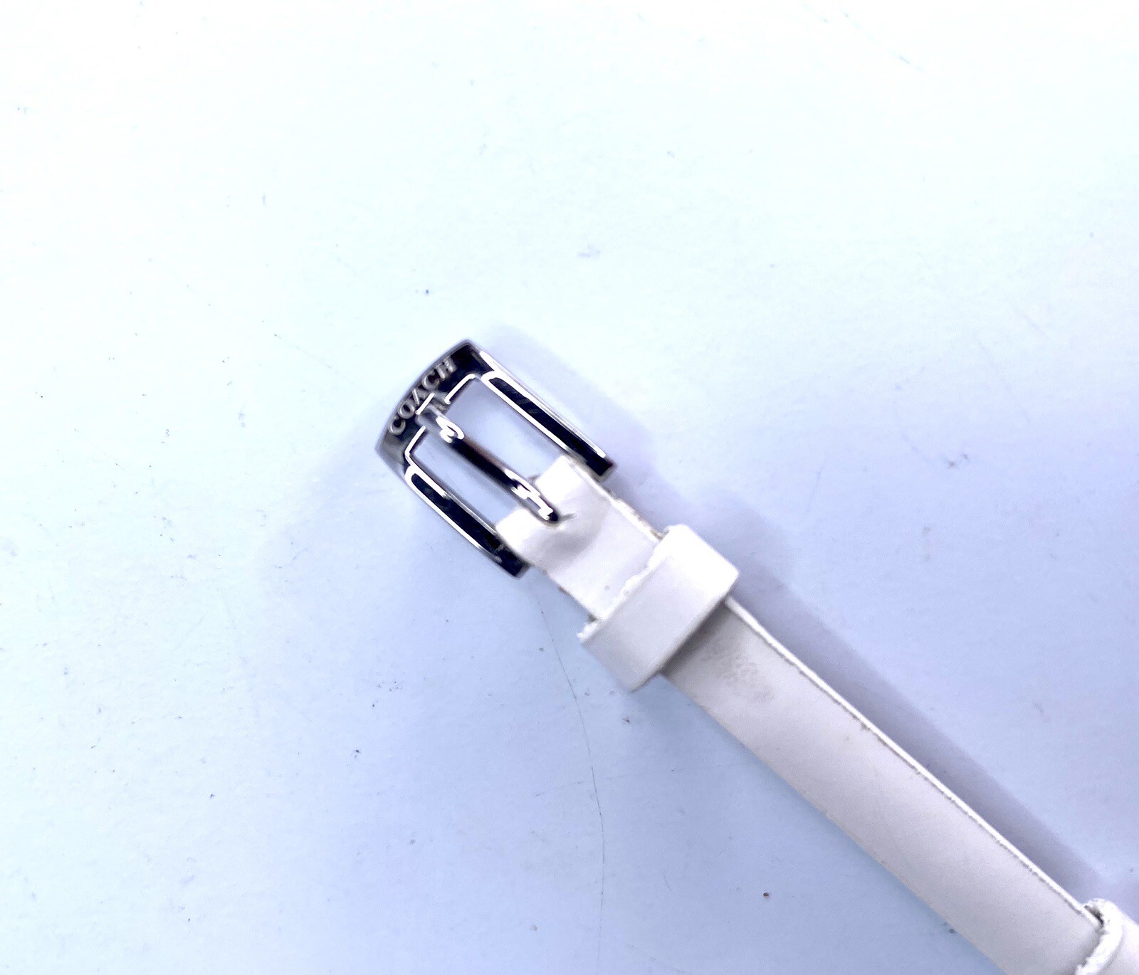 Coach Womens Silver Rectangular Swiss Quartz Watc… - image 11