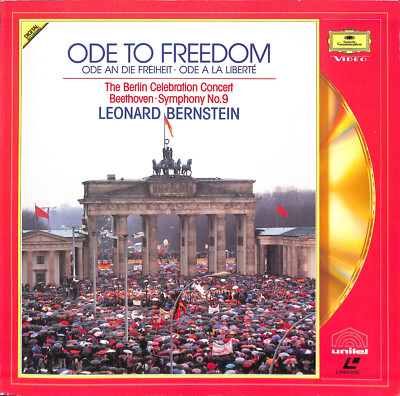 LASERDISC KLASSIK - Bernstein - Ode an die Freiheit / Ode to Freedom