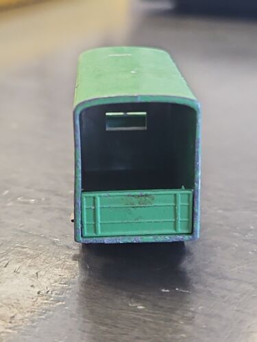 RARE VINTAGE GREEN CAR MATCHBOX Lesney England Delivery Moving Box Truck Diecast - Picture 5 of 8