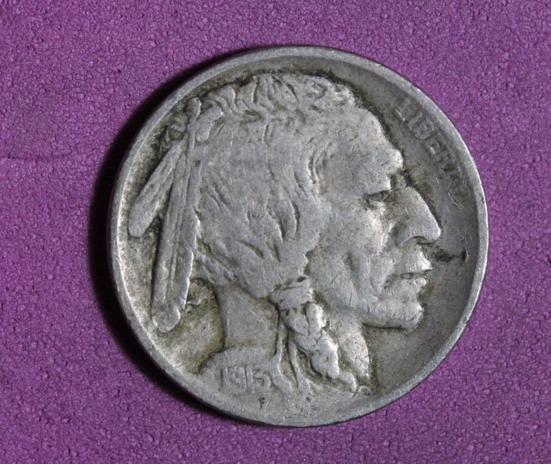 ESTATE FIND 1913-TI Buffalo Nickel #P22719