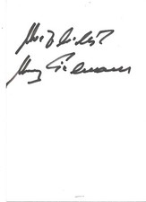 Heinz Sielmann "animal researcher" autograph signed 10x15 cm index card
