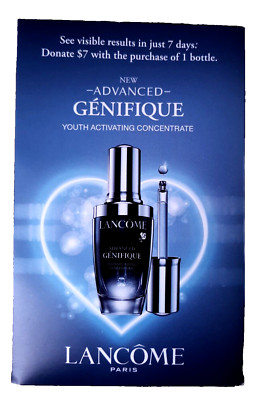 LANCOME Paris Lot 10 Genifique Youth Activating Concentrate Samples .03 fl oz Ea
