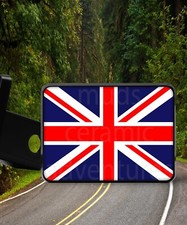 England Great Britian British flag style  new Trailer Hitch Cover Plug