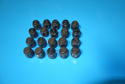 Genuine BBS Lug Nuts BBS Black Wheels Rims Mags Lugnuts 1.5 12x1.5
