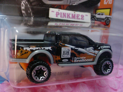 2018 Hot Wheels '17 FORD F-150 RAPTOR #348 US ✰black/orange✰Hot