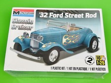 Monogram 32 1932 FORD STREET ROD HOT 1/24 SCALE Model Kit NEW