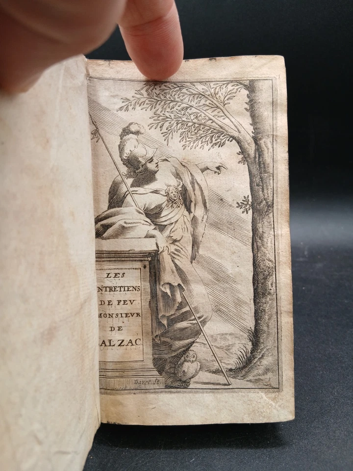 Guez de Balzac - Les entretiens de Feu Monsieur de Balzac - 1657 - Photo 2/4