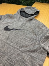 Nike Dri-FIT Pullover Hoodie Men's XL Gray Heather Kangaroo Pocket