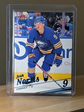 2025-26 FLEER ULTRA ICE JOSH NORRIS 52/100 BUFFALO SABRES #2
