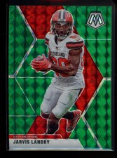 2020 Panini Mosaic #56 Jarvis Landry Prizm Green