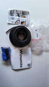 Winunite ~18 meter Car Door / RV Window Edge Guards Black