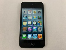Apple iPod Touch A1367 4th Generation Black 32GB - TESTED  Working Dent Corner