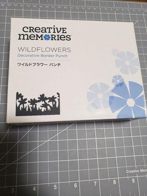 Creative Memories WILDFLOWERS Deko Bordürenstanzer Originalverpackt Neu
