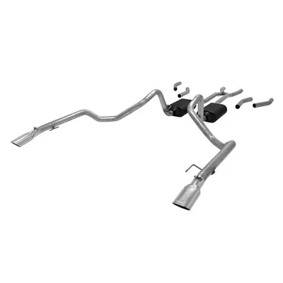 Flowmaster Exhaust System Kit Fits 1965-1968 Chevrolet Impala/Caprice. - Image 1 of 4