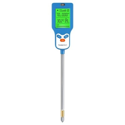 Multiparameter Bodentester Six in One für Feuchtigkeit pH Temperatur und Sonnen