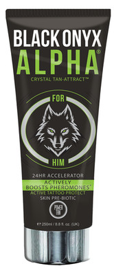 Power Tan Black Onyx Alpha Tingle Free Bräunungsbeschleuniger Lotion für Männer 250ml