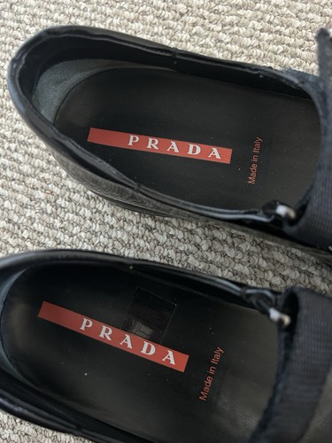 Prada Black Mary Jane Flats Size 38.5 / Us 8 - Picture 3 of 9