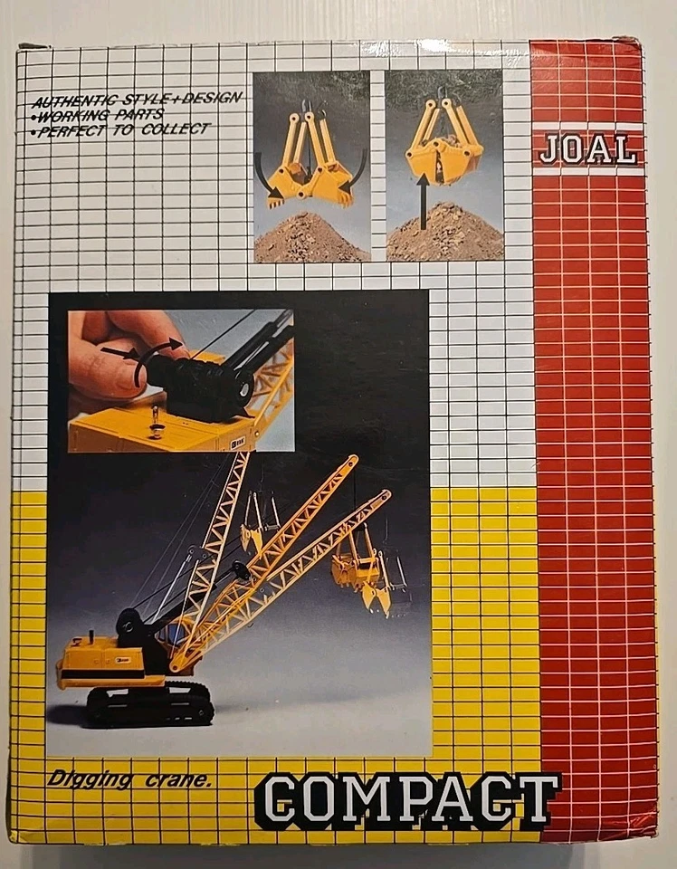 Caterpillar CAT 225 DIGGING CRANE 1/50 DIE CAST Metal Joal ***NEW IN BOX*** - Image 2 of 2