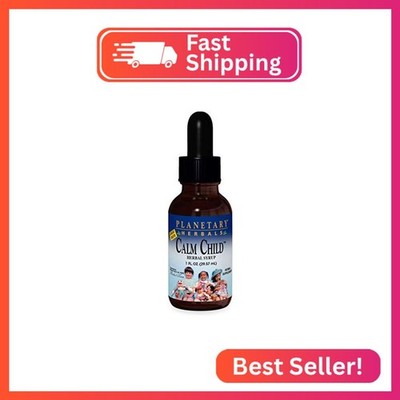 Planetary Herbals Calm Child 2.5 ml Supports Calm Focused Attention - 1 Fluid oz