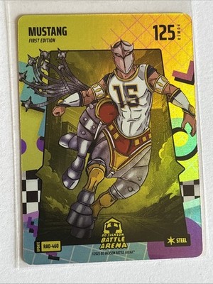 Bo Jackson Battle Arena Mustang Steel 80's Rad Steel RAD-460 First Edition