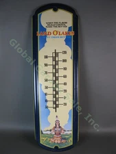 VTG Land O'Lakes Sweet Cream Butter Thermometer Advertising Display Sign Rare NR