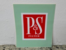 P&S Filter Aufkleber Vintage Zigaretten Werbung Tabak Reklame