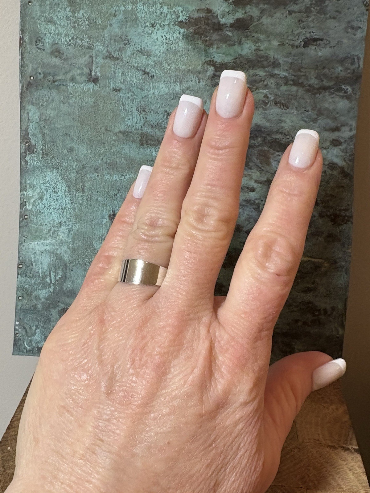 925 Sterling Silver Basic Band Expandable Ring Si… - image 7