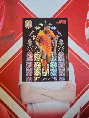 2025 DAKA Team Netherlands Soccer Insert Silver Denzel Dumfries /175