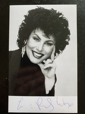 Ruby Wax Legendary Comedy Performer **Hand Signed** Photo 9cm x 14cm