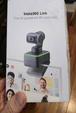 Insta360 Link 4K AI Webcam PTZ Gimbal Autofocus USB-C