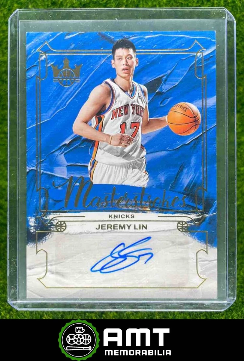 Jeremy Lin New York Knicks Basketball Autographed Sports Trading
