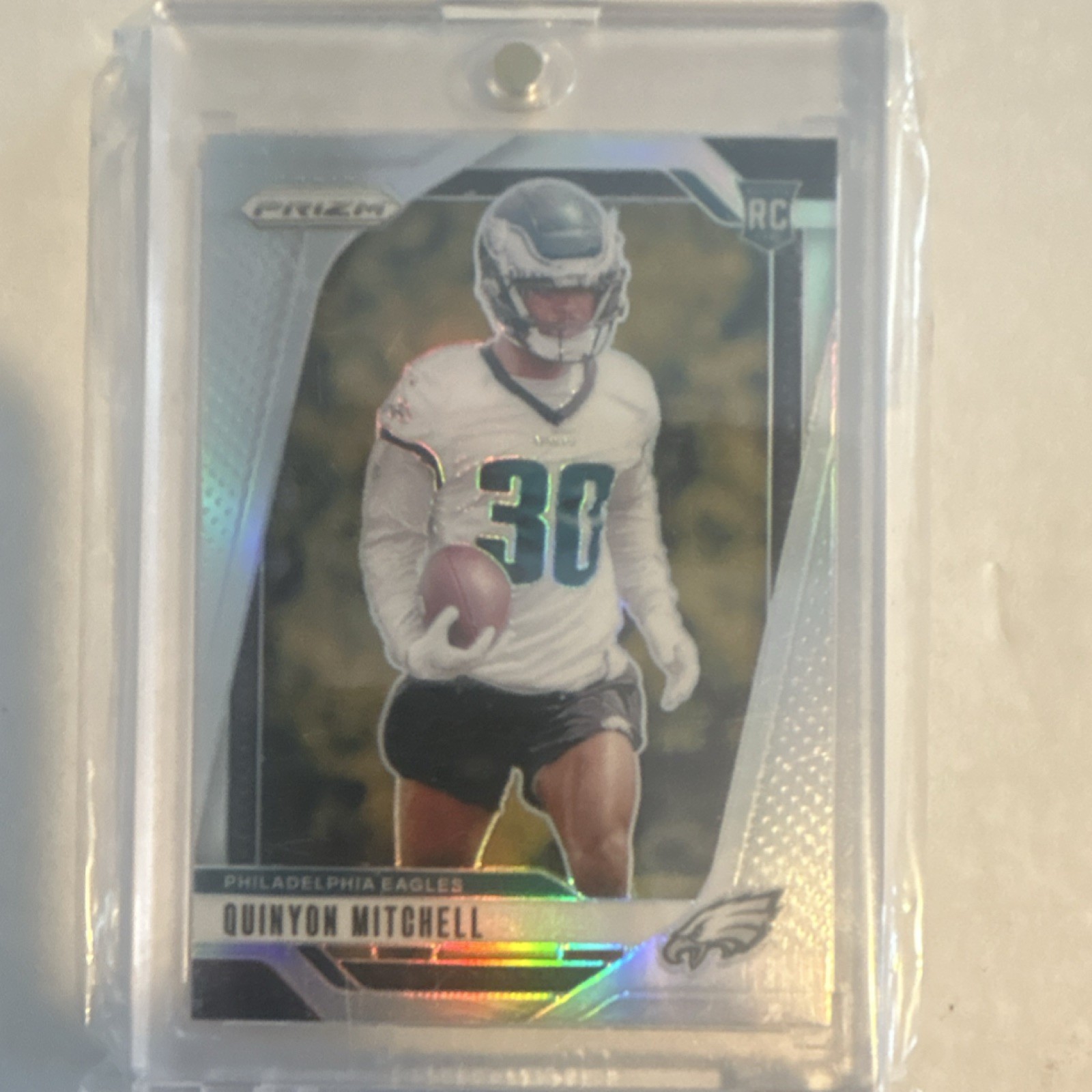 Panini 2024 silver  Prizm Rookie Quinyon Mitchell #381 Philadelphia Eagles NFL 