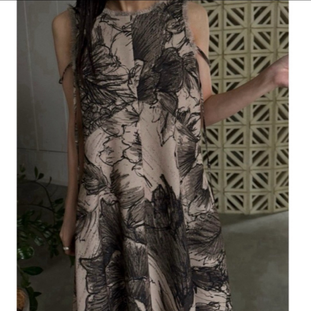 AMERI Keita Maruyama Volume Flare Dress - image 2