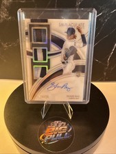 2022 Immaculate Triple Memorabilia Signatures Holo Silver /25 Shane Baz Auto RC 