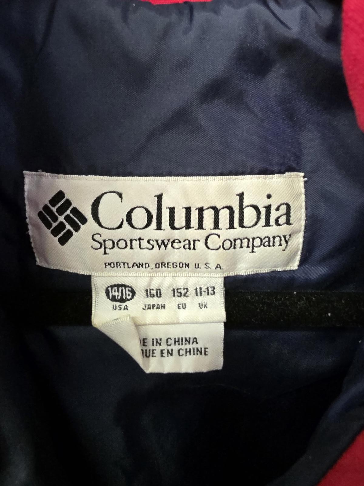 Vintage Columbia Tectonite one-piece snowsuit  size- 14/16 image 2