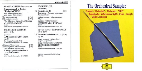 Various - The Orchestral Sampler CD Comp CD Classical Romantic 8865 - Bild 4 von 4