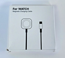 USB-C Magnetic Charging Cable for Smart Watch White Fast Charge