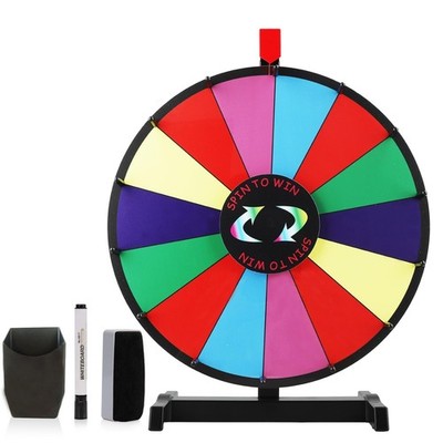 IElyiEsy Ruota Della Fortuna Premio 24 Tasche - Gioco Per Feste E Eventi