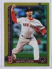 Garrett Whitlock - 2025 Topps Series 2 Gold Rainbow Foil /50 Boston Red Sox #482