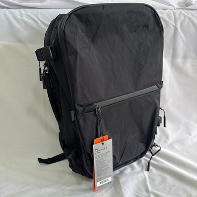 Aer Travel Pack 3 X-Pac  Black 35L Backpack Laptop Bag Carry On Tech Real Photos