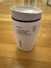 Owala 12oz Stainless Steel SmoothSip Slider Ceramic Lined Travel Mug-sleek