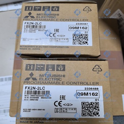 One Unit Brand New FX2N-2LC Mitsubishi US Fee Shipping + 1 Year Warranty