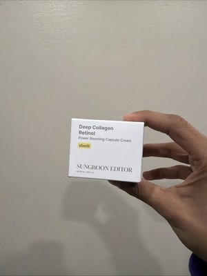 SUNGBOON EDITOR Deep Collagen Retinol Power Boosting Capsule Cream