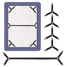 Bed Sheet Holder Straps Adjustable Sheet Stays Keepers With Elastic Bands